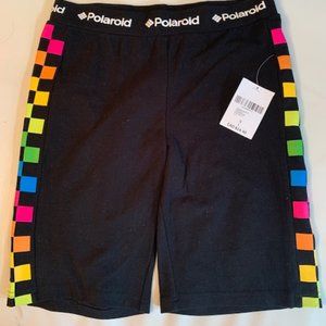 Forever 21 Black Shorts / Bright Checkered NEW